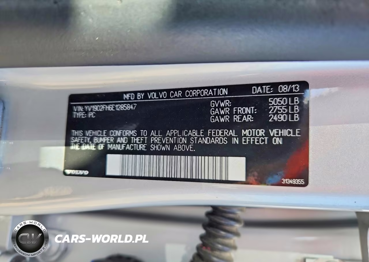 2014 Volvo S60 T6 VIN:YV1902FH6E1285847 - 12
