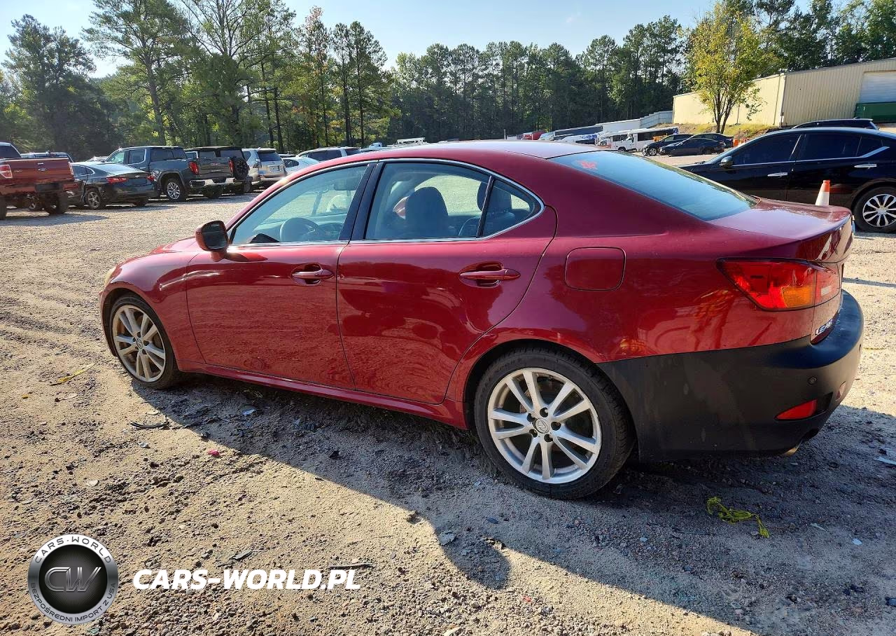 2006 Lexus Is 350 VIN:JTHBE262562006791 - 2