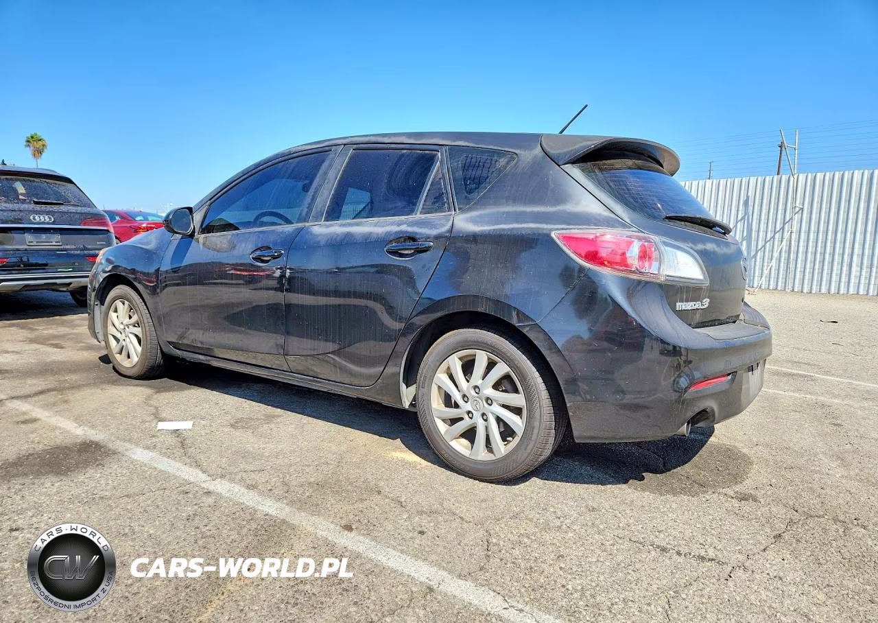 2012 Mazd Mazda3 Hatchback VIN:JM1BL1M85C1629662 - 2