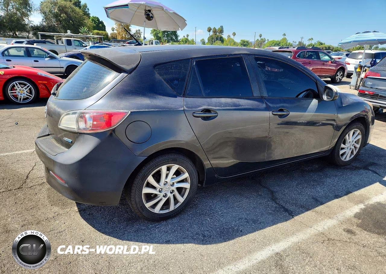 2012 Mazd Mazda3 Hatchback VIN:JM1BL1M85C1629662 - 3