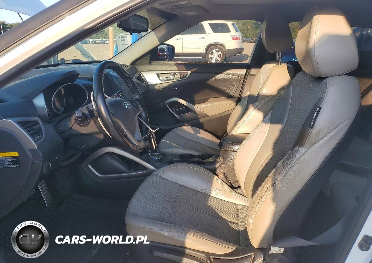 2014 Hyundai Veloster Base VIN:KMHTC6AD0EU198597 - 7