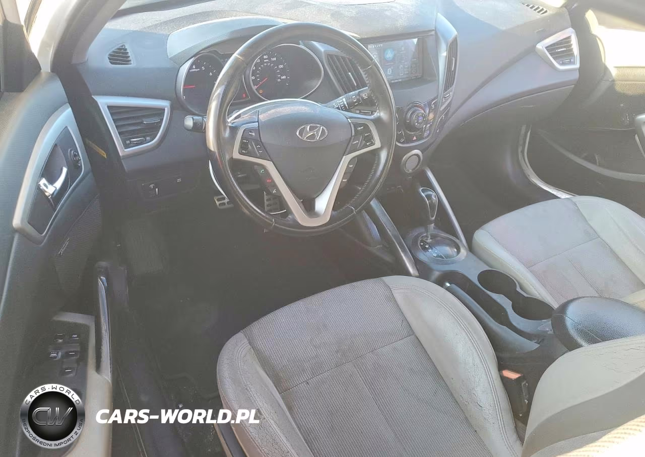 2014 Hyundai Veloster Base VIN:KMHTC6AD0EU198597 - 8