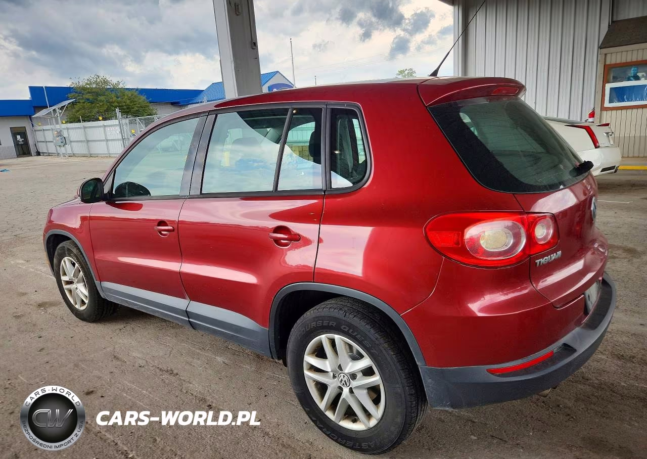 2011 Volkswagen Tiguan S VIN:WVGAV7AX8BW001533 - 2