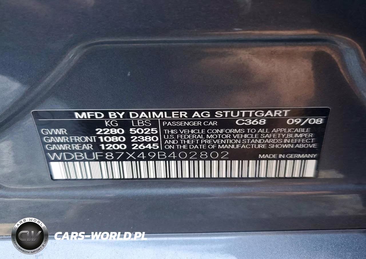2009 Mercedes-Benz E 350 4Matic VIN:WDBUF87X49B402802 - 13