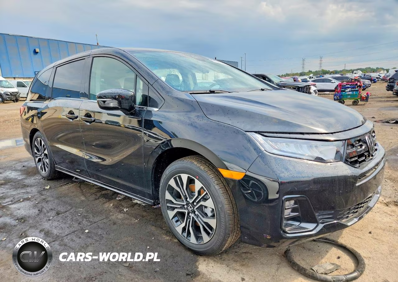2026 Honda Odyssey Elite VIN:5FNRL6H98TB080318 - 4
