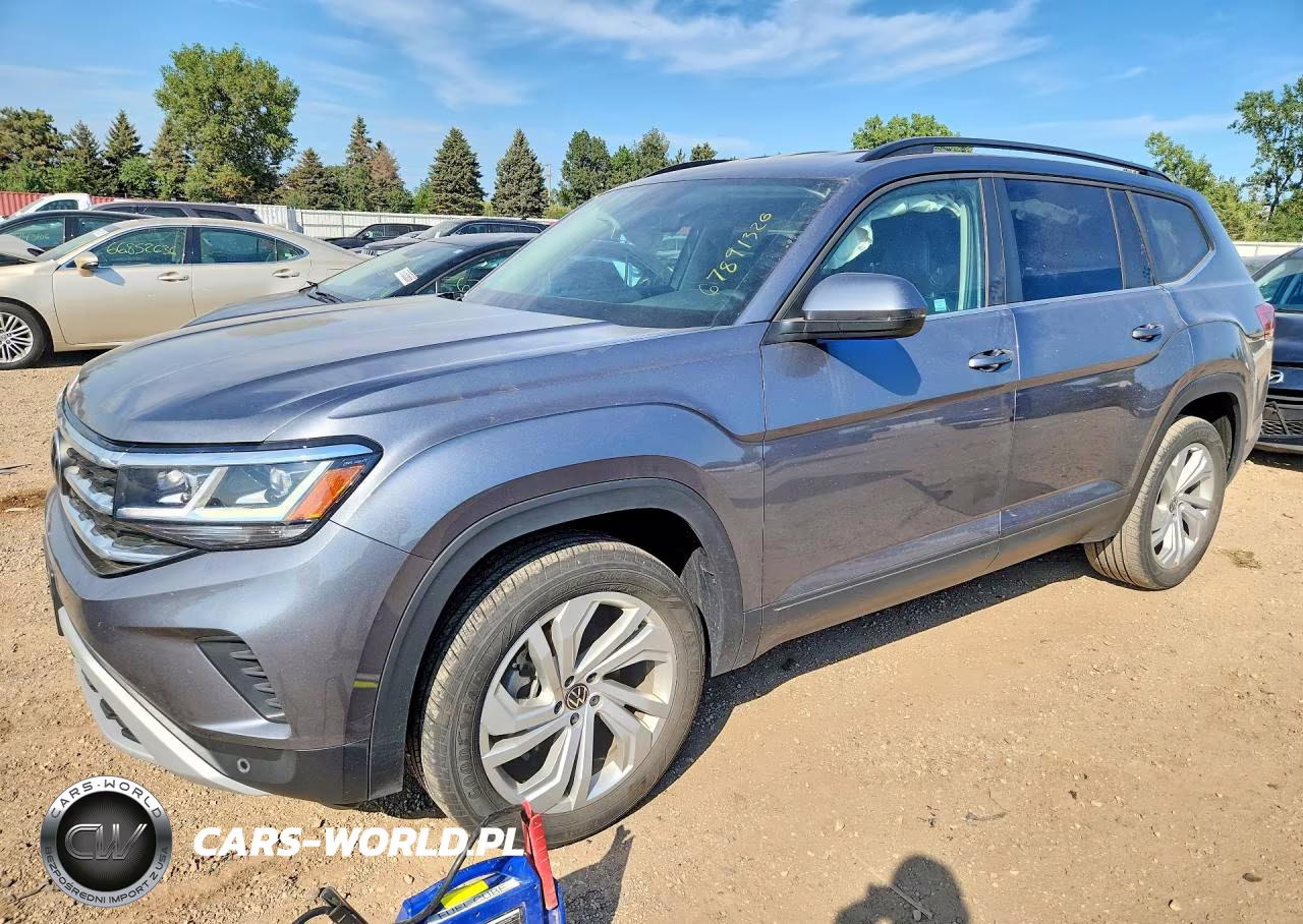 2022 Volkswagen Atlas Se VIN:1V2HR2CAXNC538878 - 1