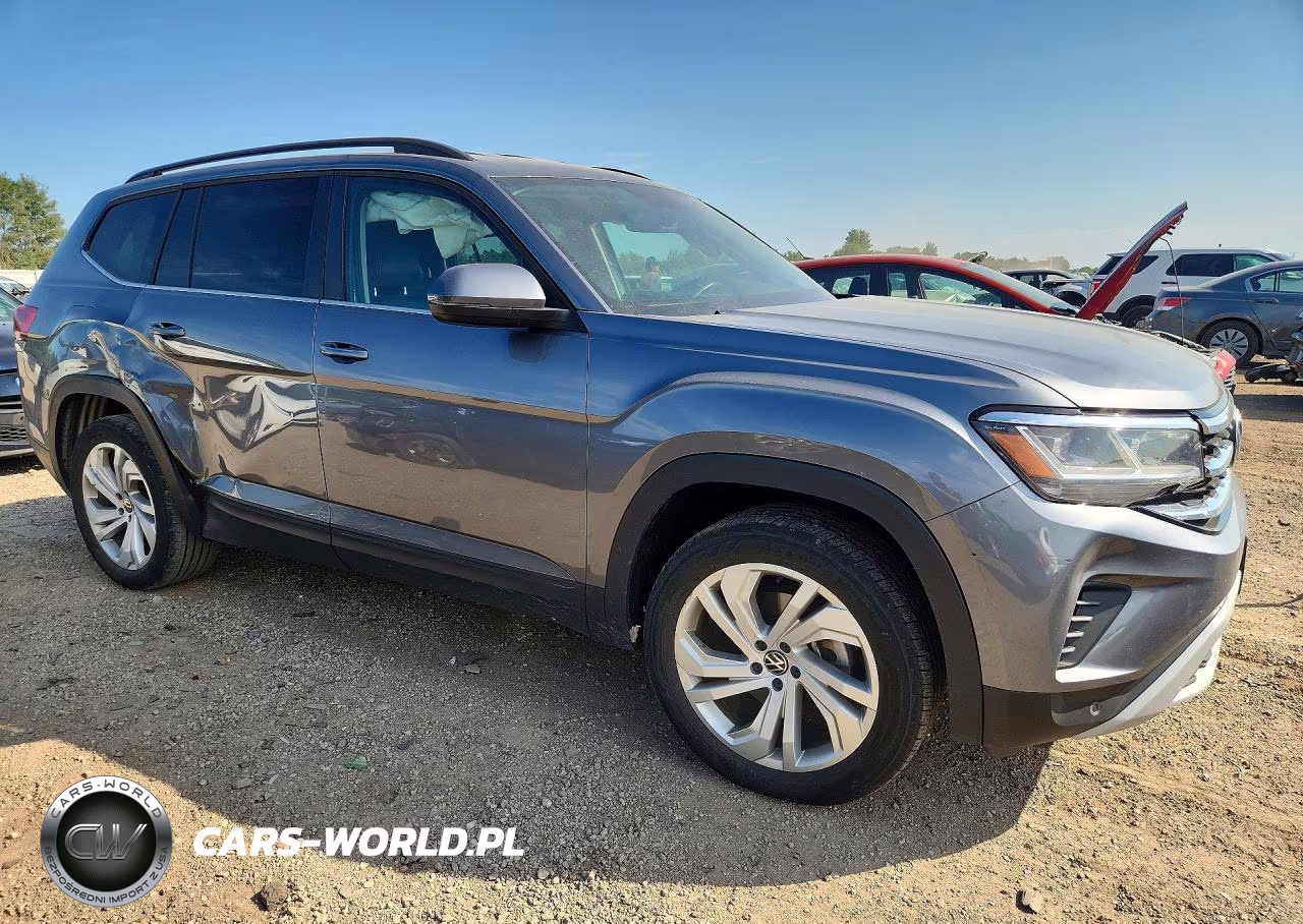 2022 Volkswagen Atlas Se VIN:1V2HR2CAXNC538878 - 4