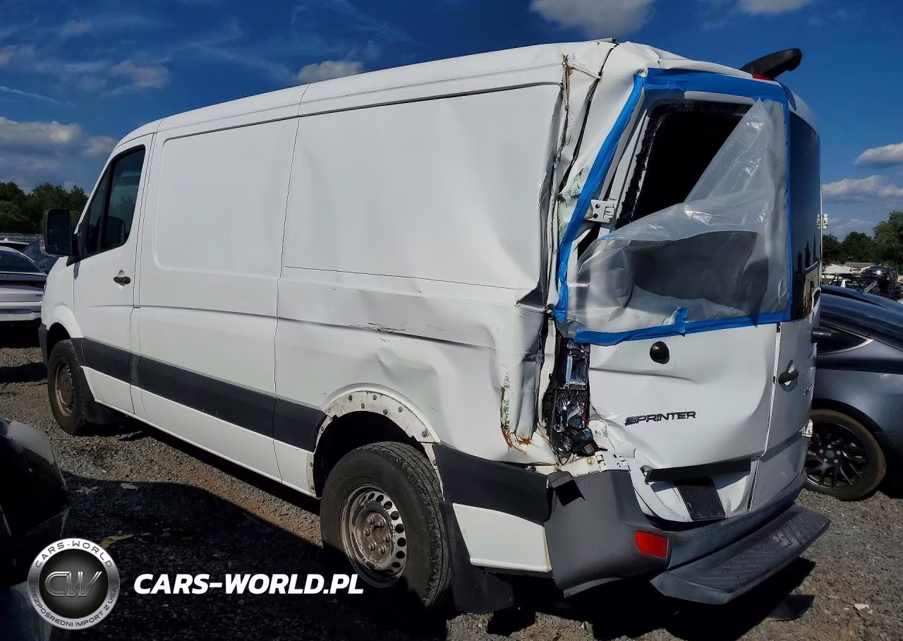 2018 Mercedes-Benz Sprinter 2500 Delivery Van VIN:WD3PE7CD5JP613712 - 2