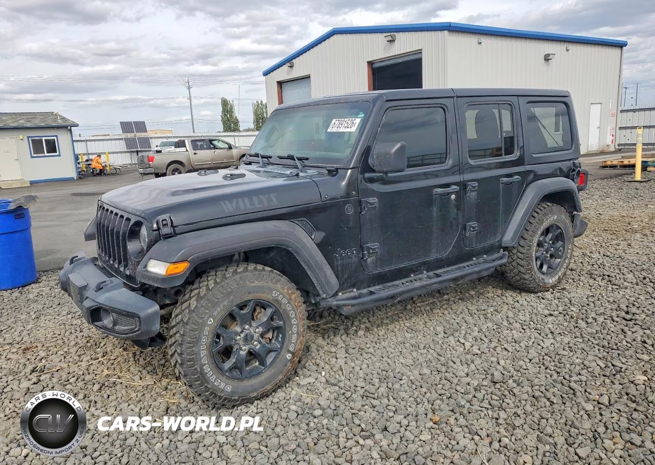 2021 Jeep Wrangler Unlimited Sport VIN:1C4HJXDNXMW617116 - 1