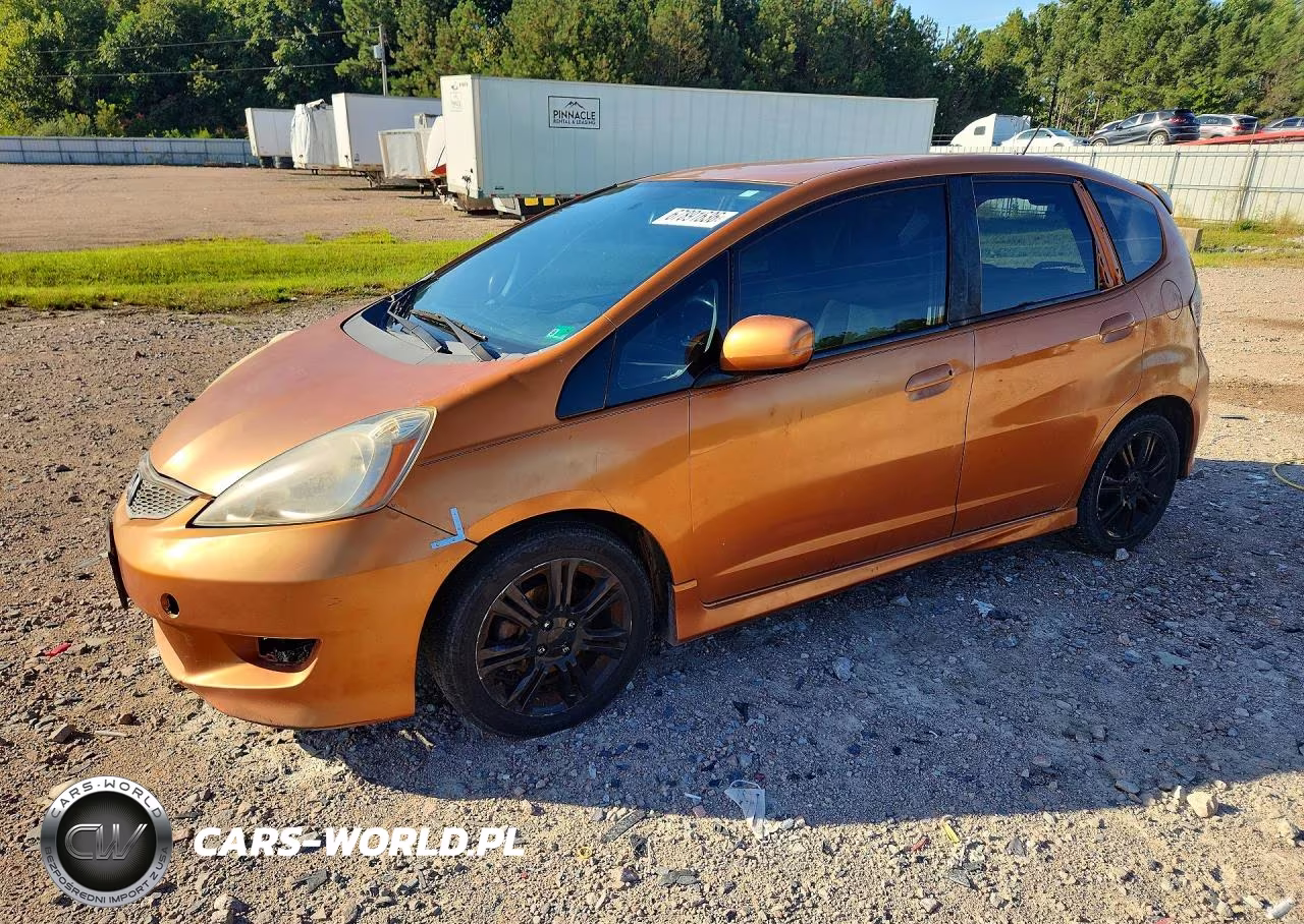2009 Honda Fit Sport VIN:JHMGE884X9S036333 - 1