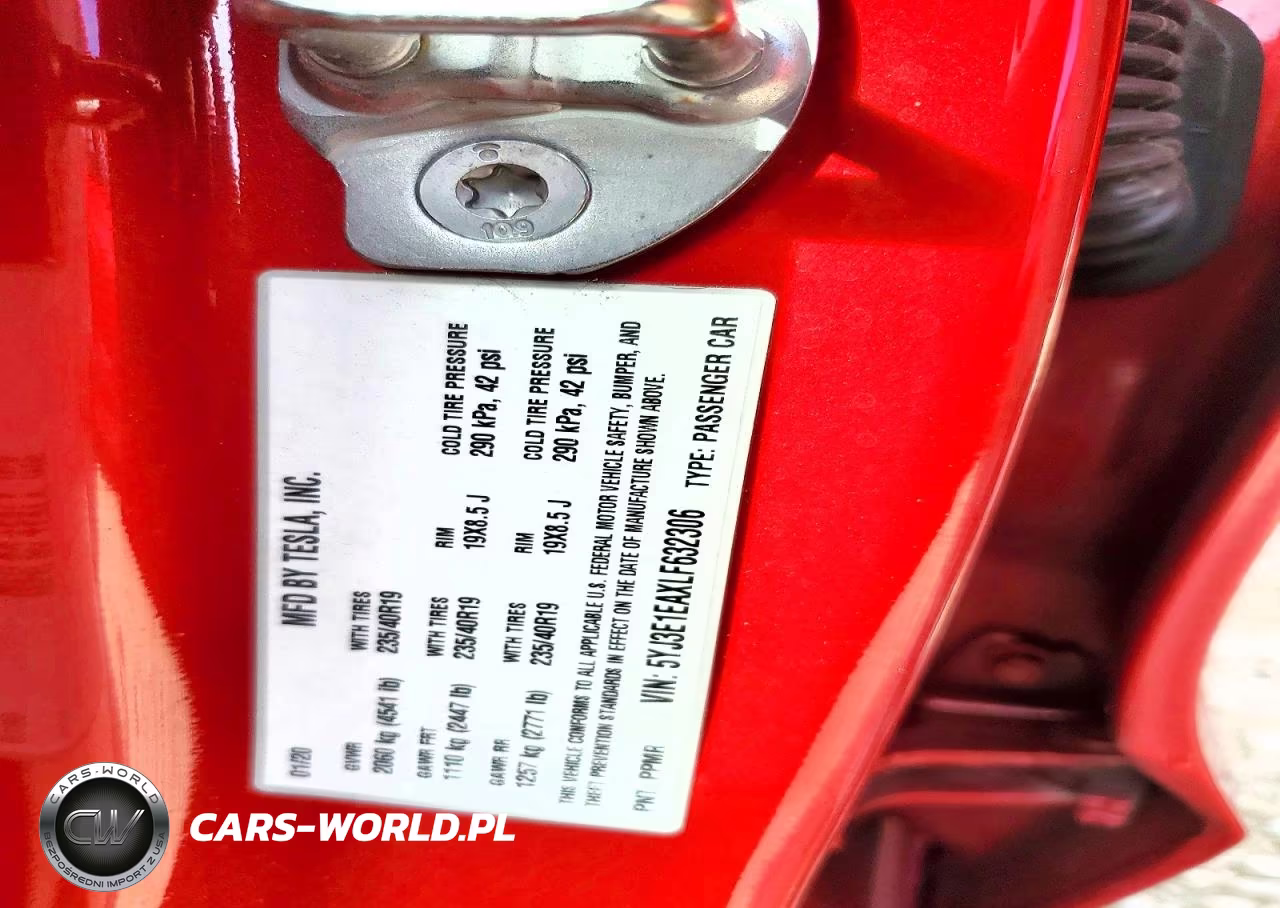 2020 Tesla Model 3 VIN:5YJ3E1EA3LF630736 - 12
