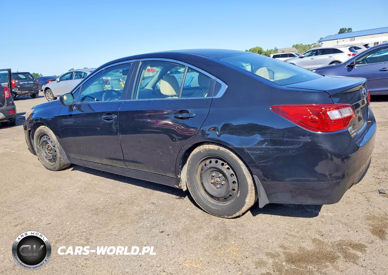 2015 Subaru Legacy 2.5I VIN:4S3BNAA65F3002644 - 2