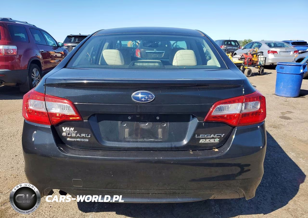 2015 Subaru Legacy 2.5I VIN:4S3BNAA65F3002644 - 6