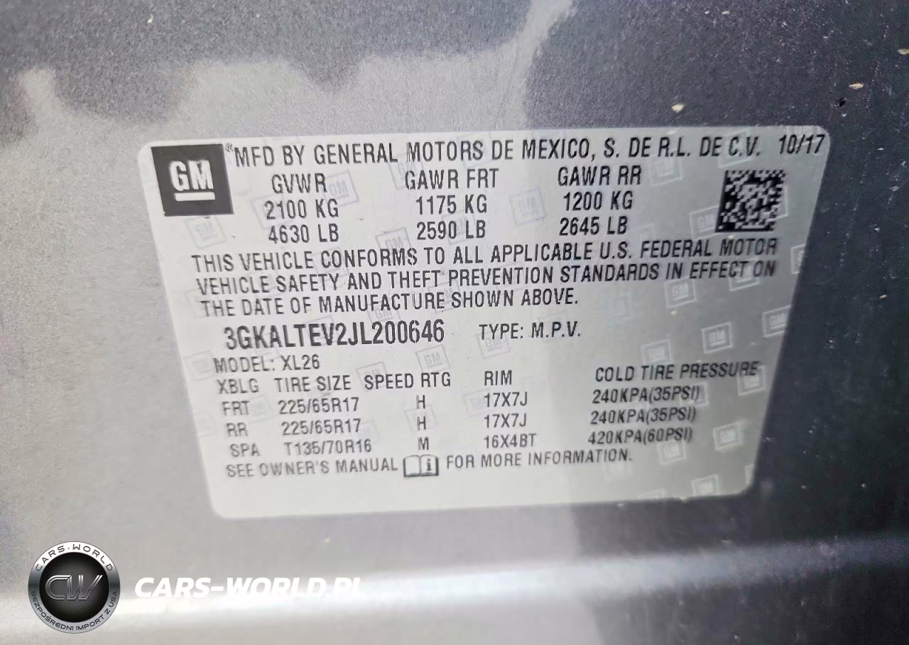 2018 GMC Terrain Sle VIN:3GKALTEV2JL200646 - 13