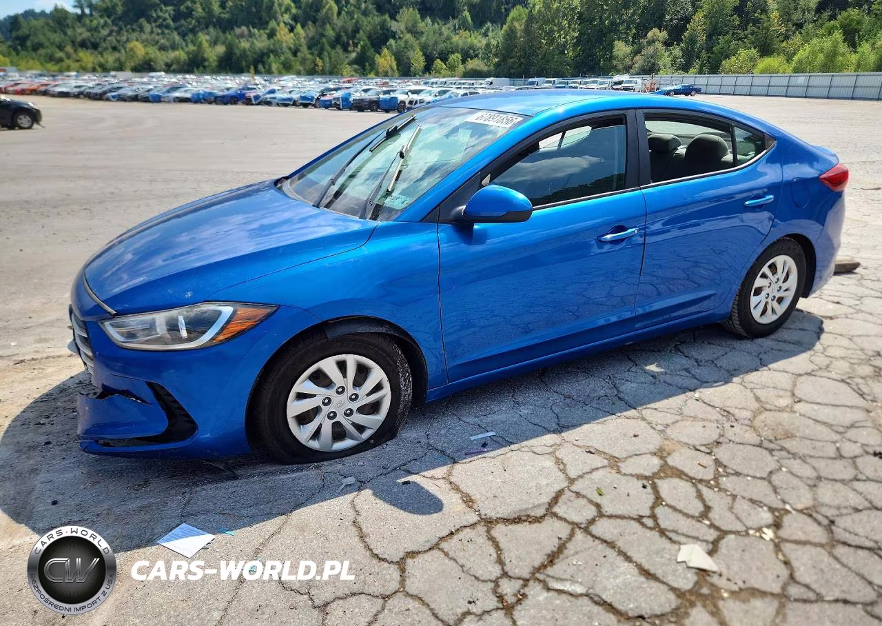 2017 Hyundai Elantra Se VIN:5NPD74LFXHH200774 - 1