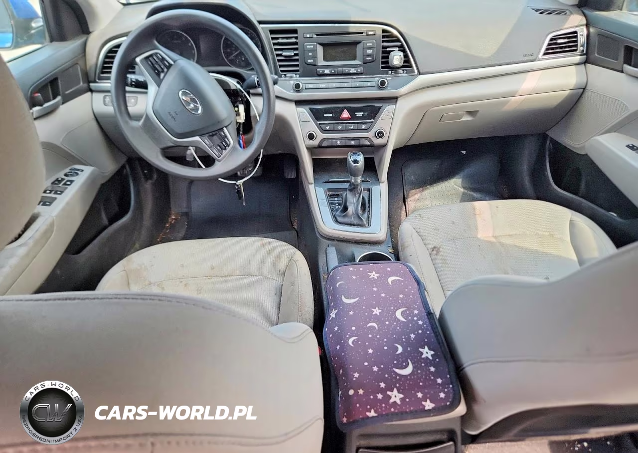 2017 Hyundai Elantra Se VIN:5NPD74LFXHH200774 - 8