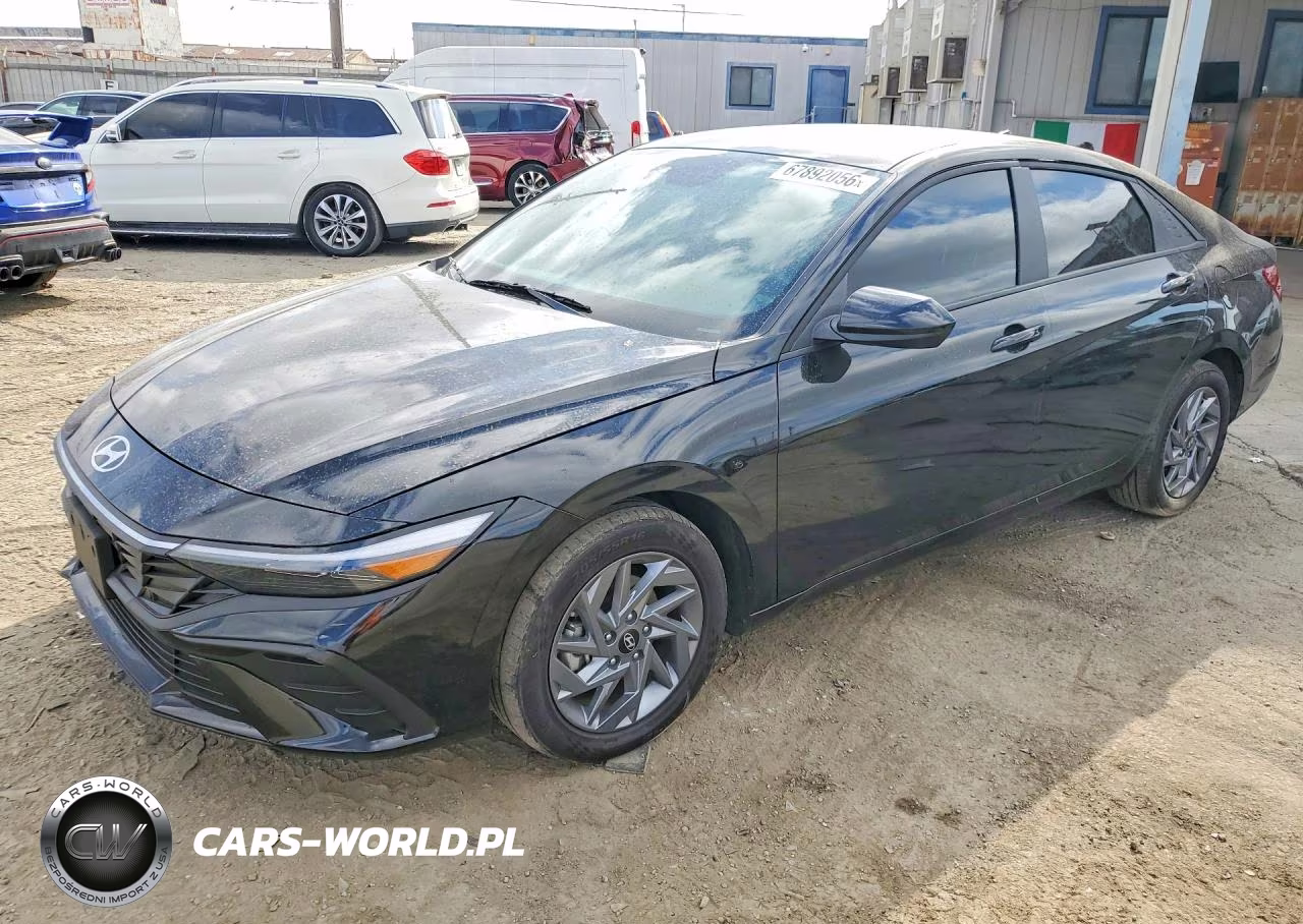 2026 Hyundai Elantra Hybrid Blue