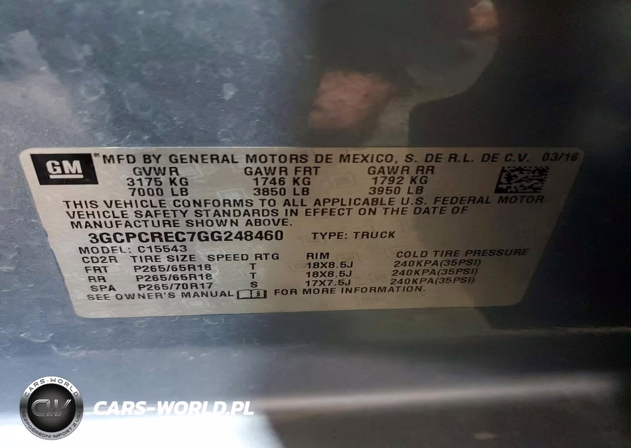 2016 Chevrolet Silverado C1500 Lt VIN:3GCPCREC7GG248460 - 12