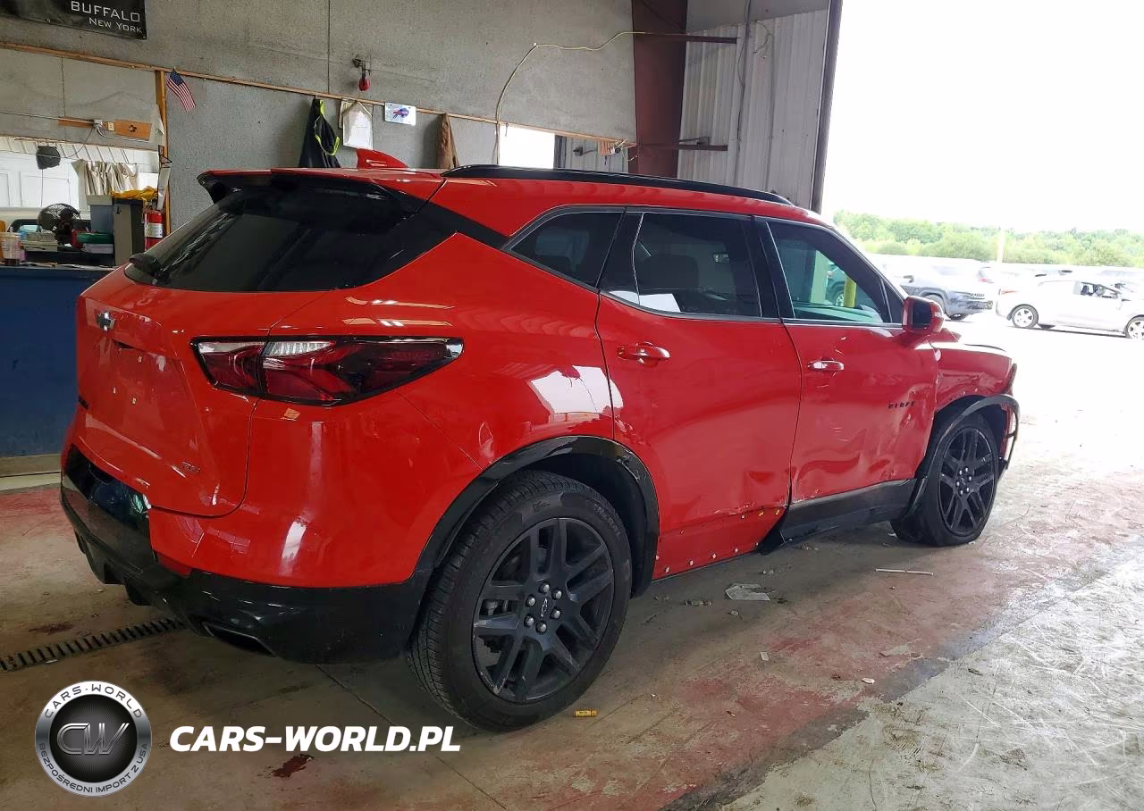 2020 Chevrolet Blazer Rs VIN:3GNKBERS0LS638001 - 3