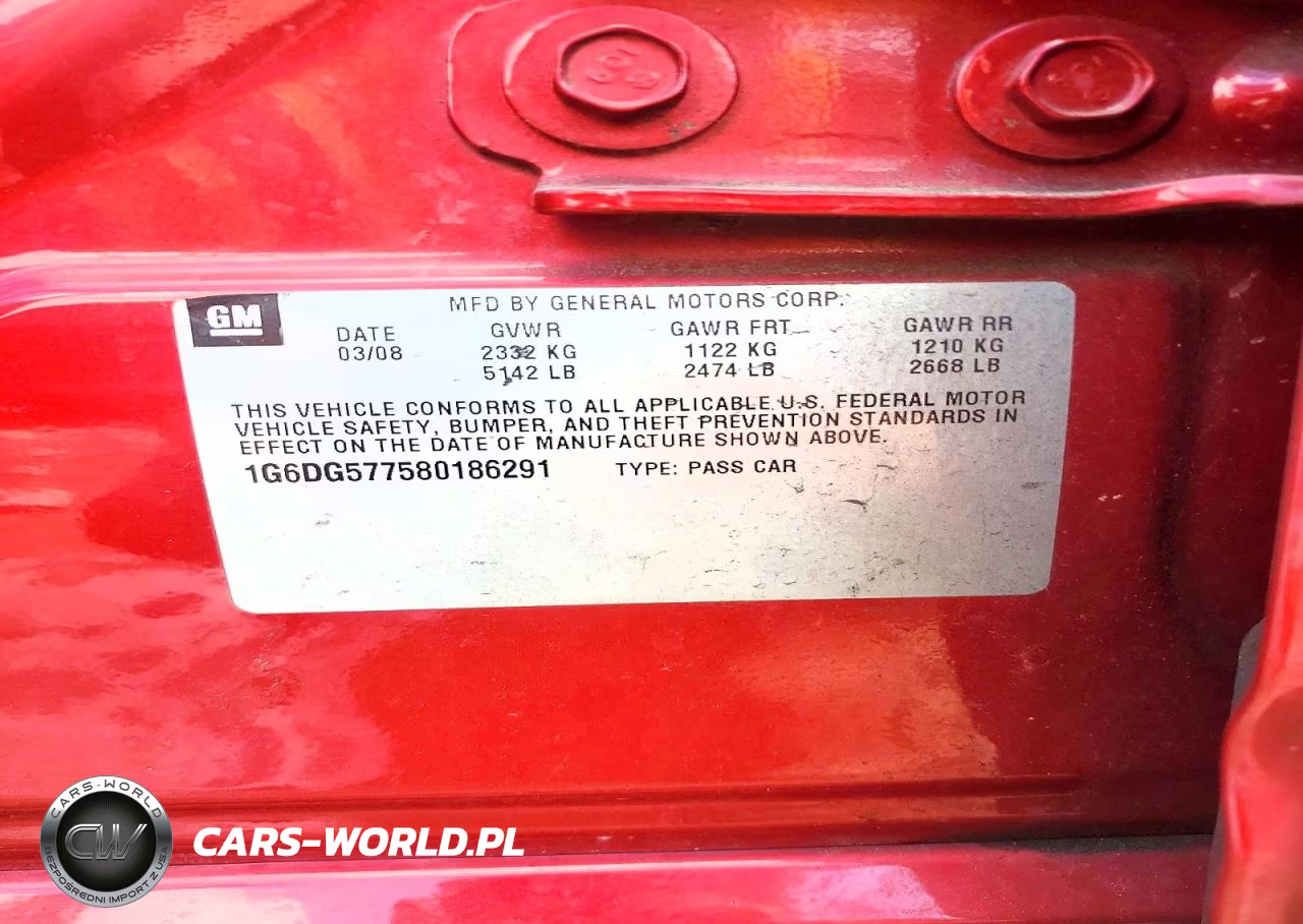 2008 Cadillac Cts VIN:1G6DG577580186291 - 12