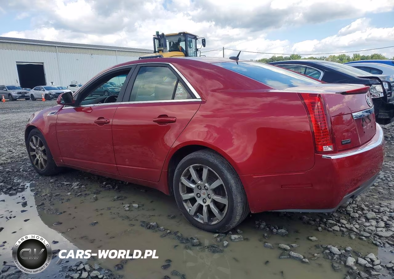 2008 Cadillac Cts VIN:1G6DG577580186291 - 2