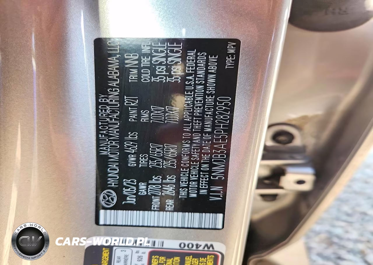 2023 Hyundai Tucson Sel VIN:5NMJB3AE5PH282950 - 13