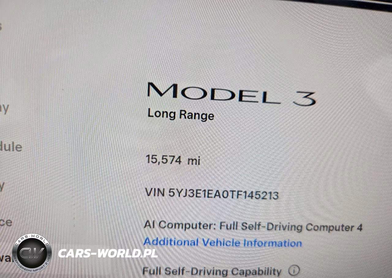 2026 Tesla Model 3 VIN:5YJ3E1EA0TF145213 - 9