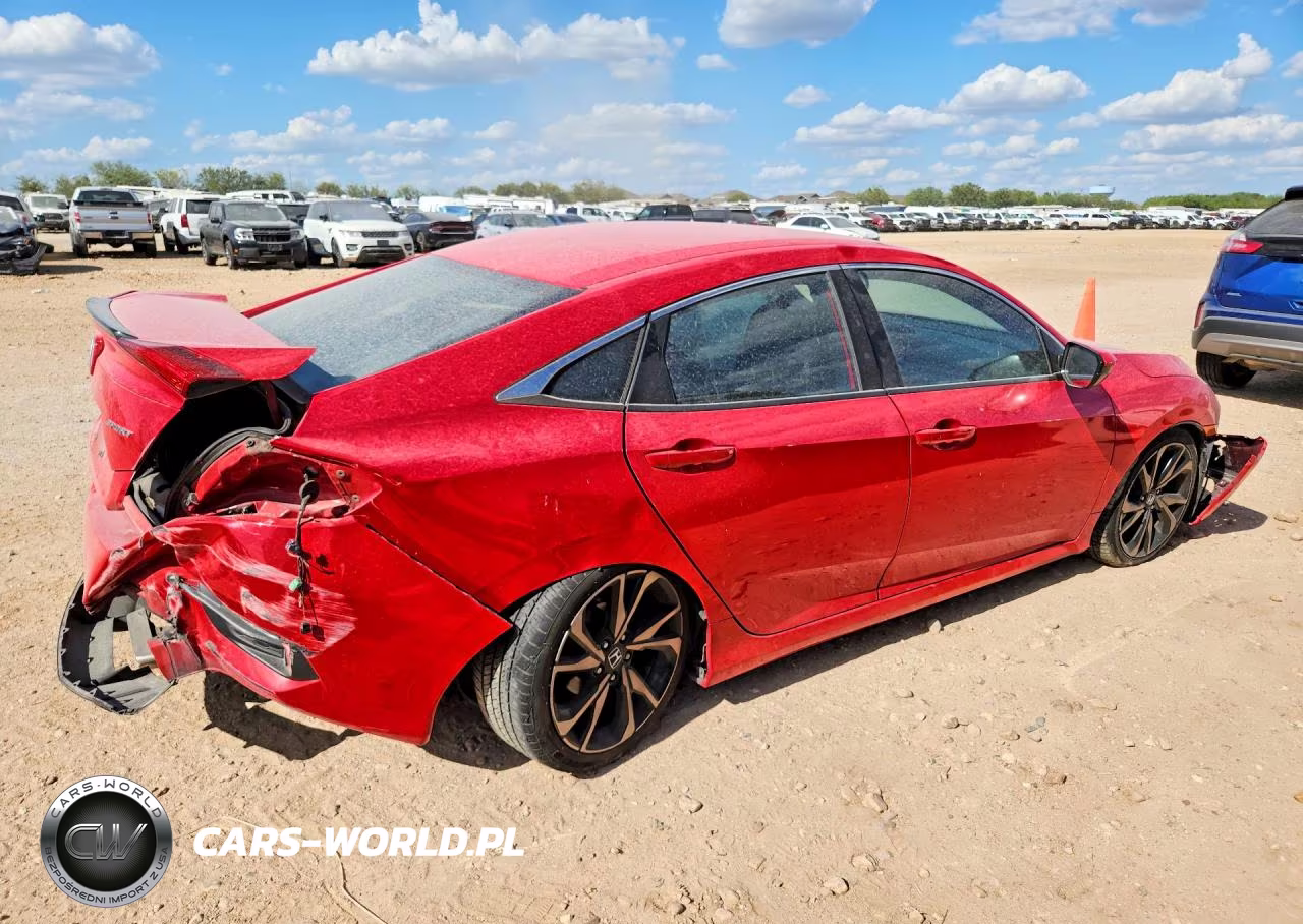 2020 Honda Civic Sport VIN:2HGFC2F83LH583319 - 3