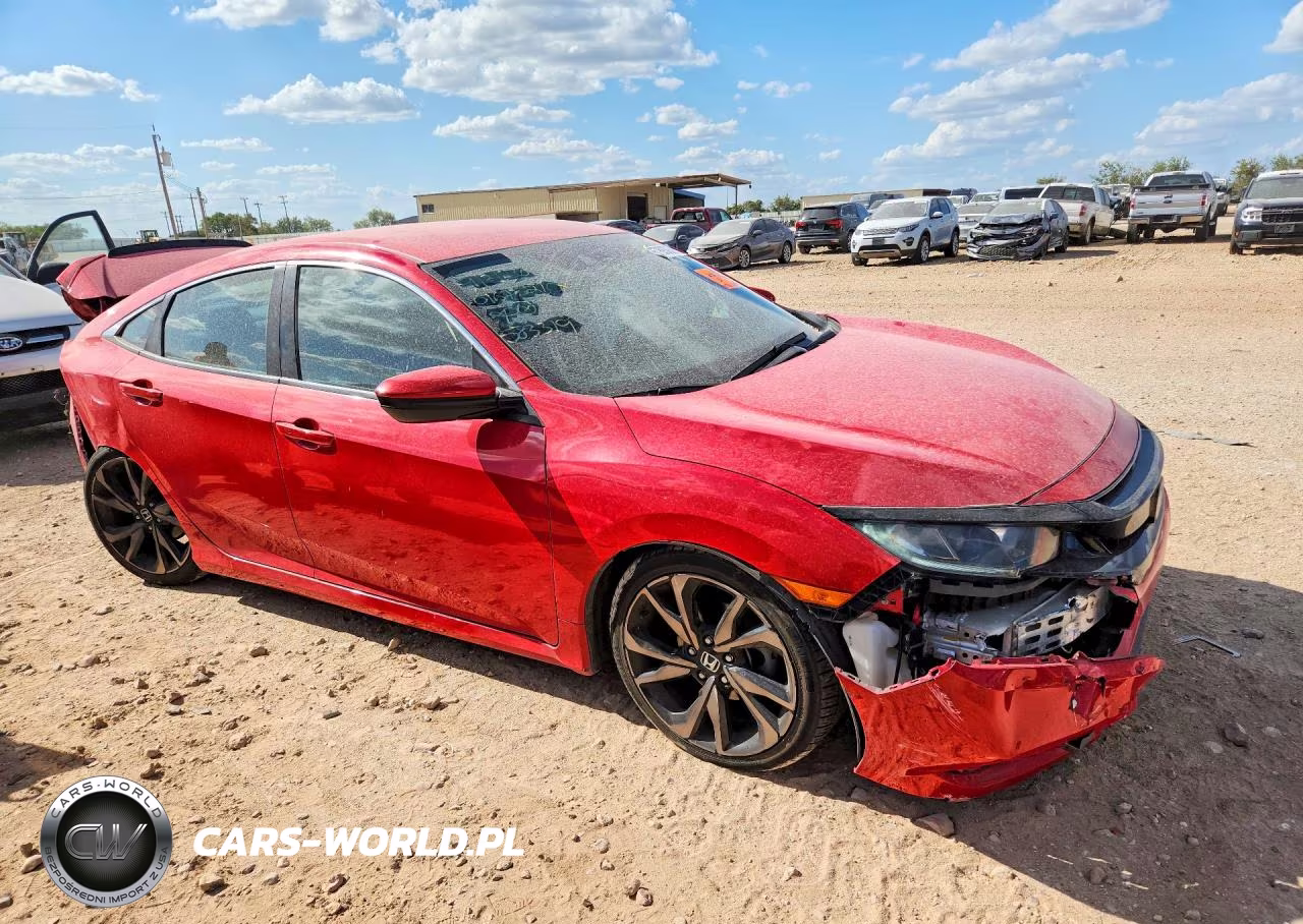 2020 Honda Civic Sport VIN:2HGFC2F83LH583319 - 4
