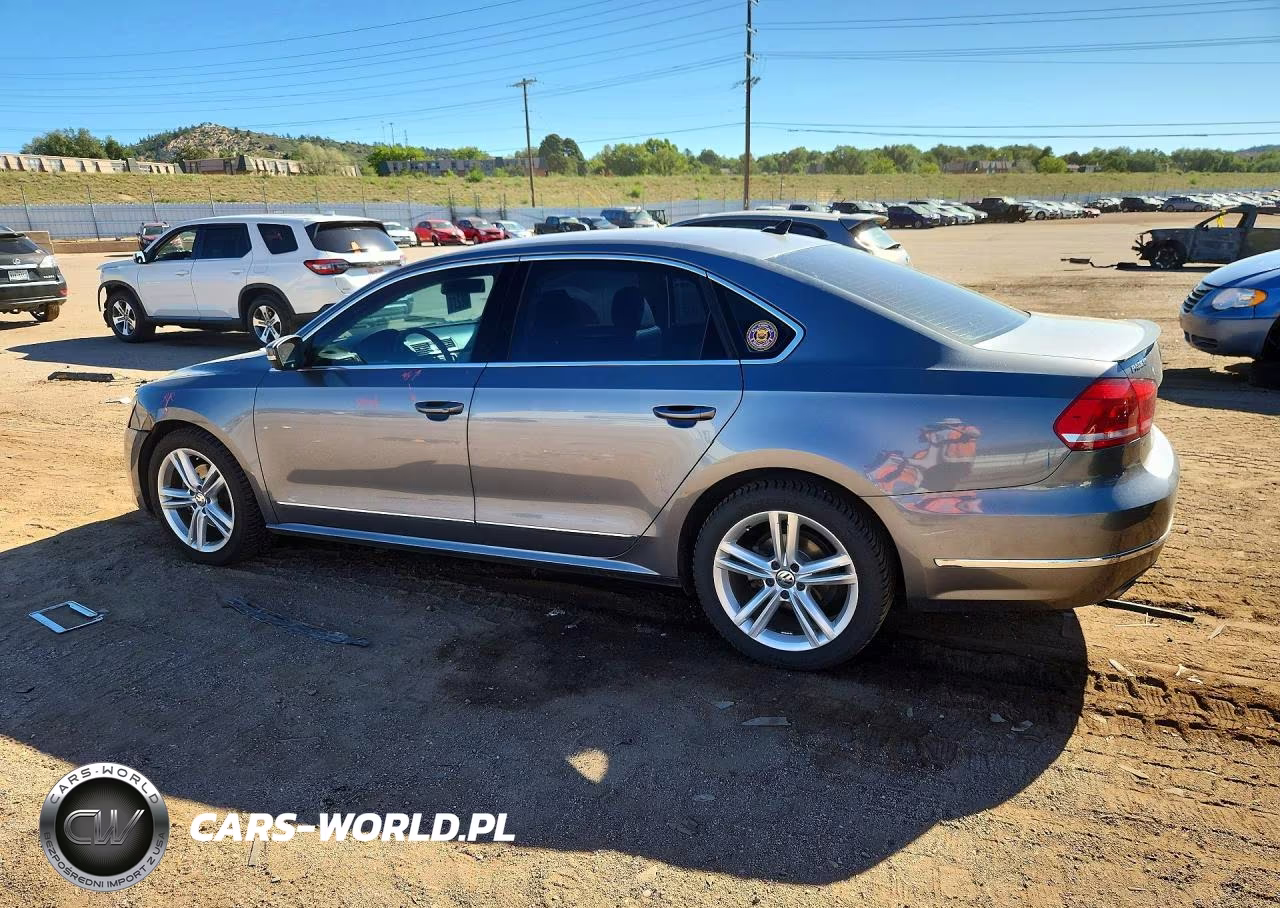2015 Volkswagen Passat Sel VIN:1VWCT7A38FC057895 - 2