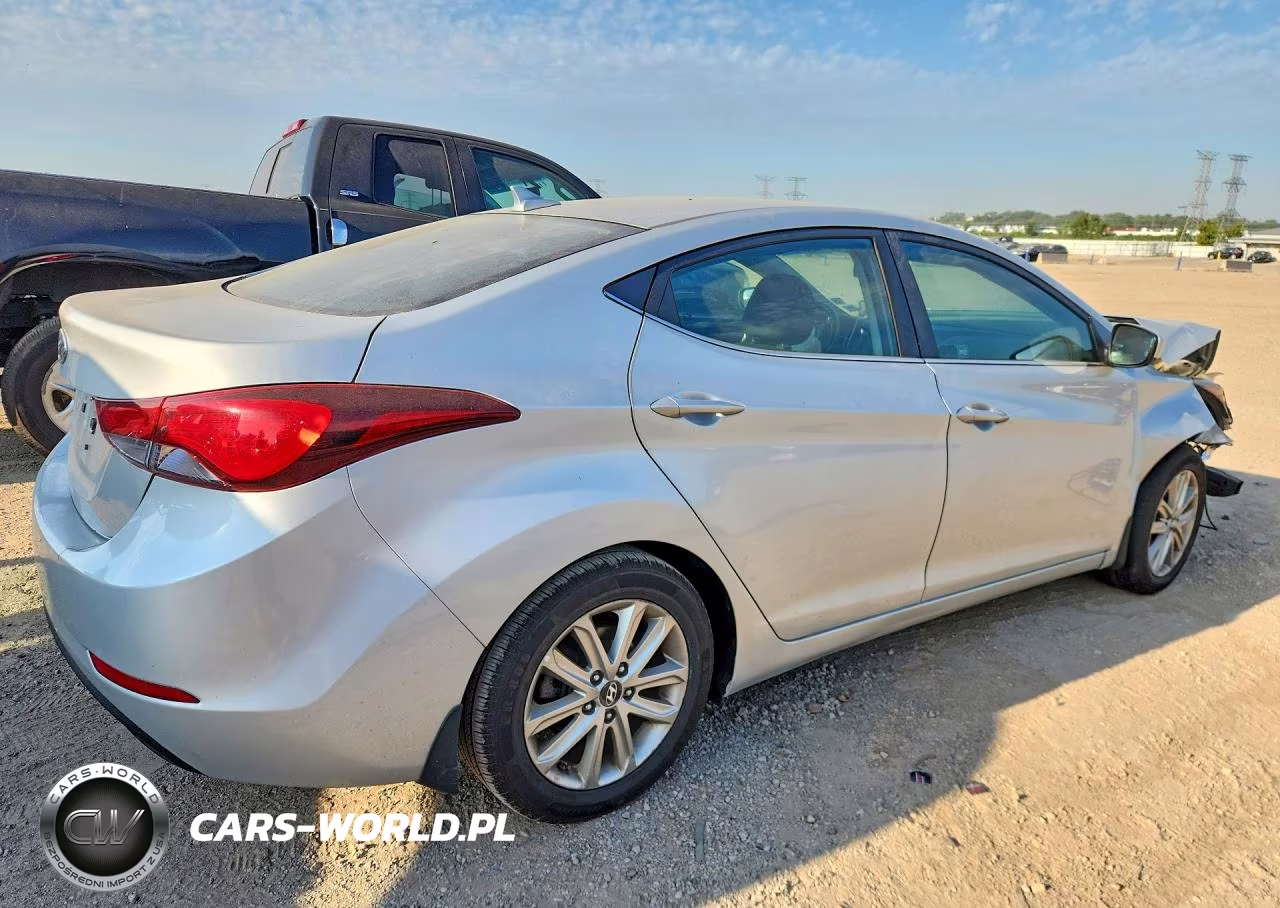 2015 Hyundai Elantra Se VIN:5NPDH4AE4FH590310 - 3