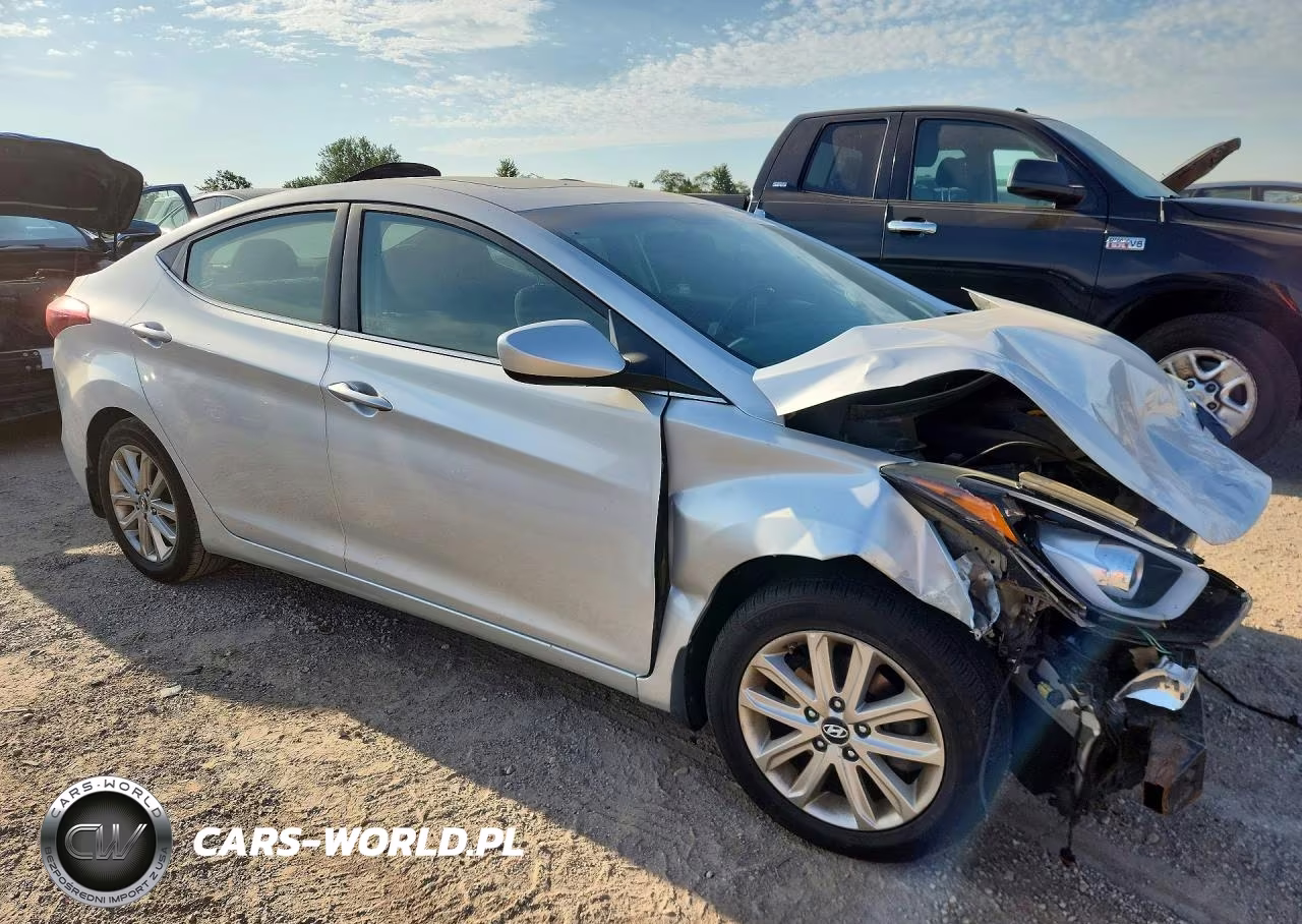 2015 Hyundai Elantra Se VIN:5NPDH4AE4FH590310 - 4