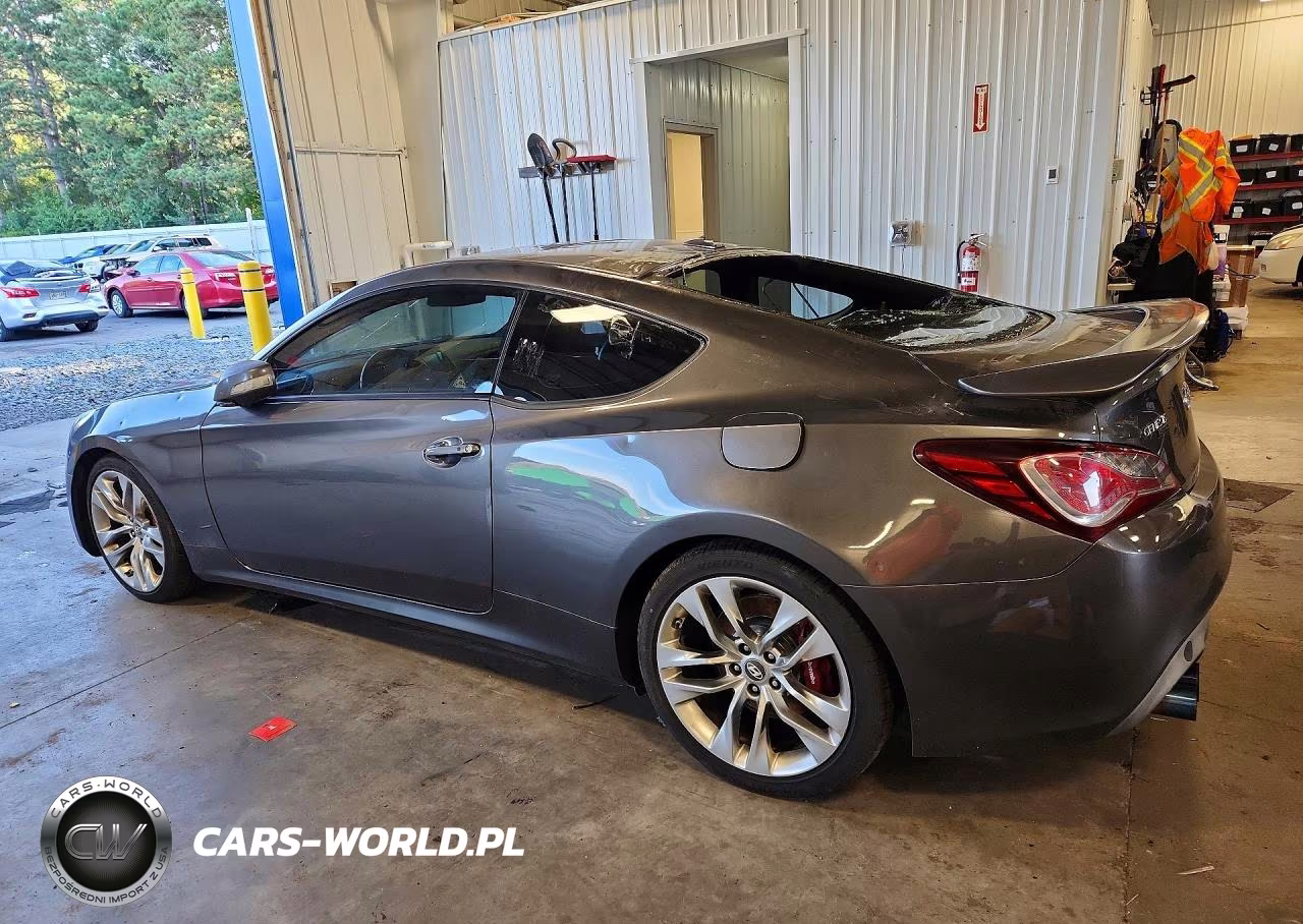 2013 Hyundai Genesis Coupe 3.8L VIN:KMHHU6KJ1DU096893 - 2
