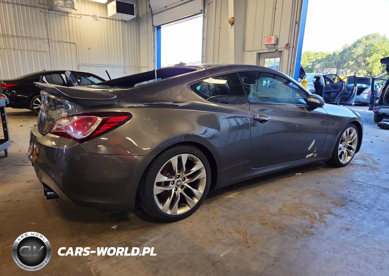 2013 Hyundai Genesis Coupe 3.8L VIN:KMHHU6KJ1DU096893 - 3