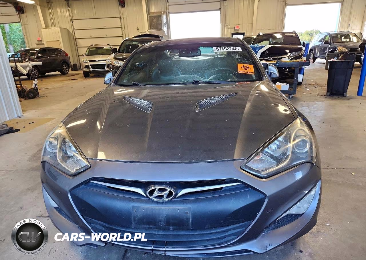 2013 Hyundai Genesis Coupe 3.8L VIN:KMHHU6KJ1DU096893 - 5