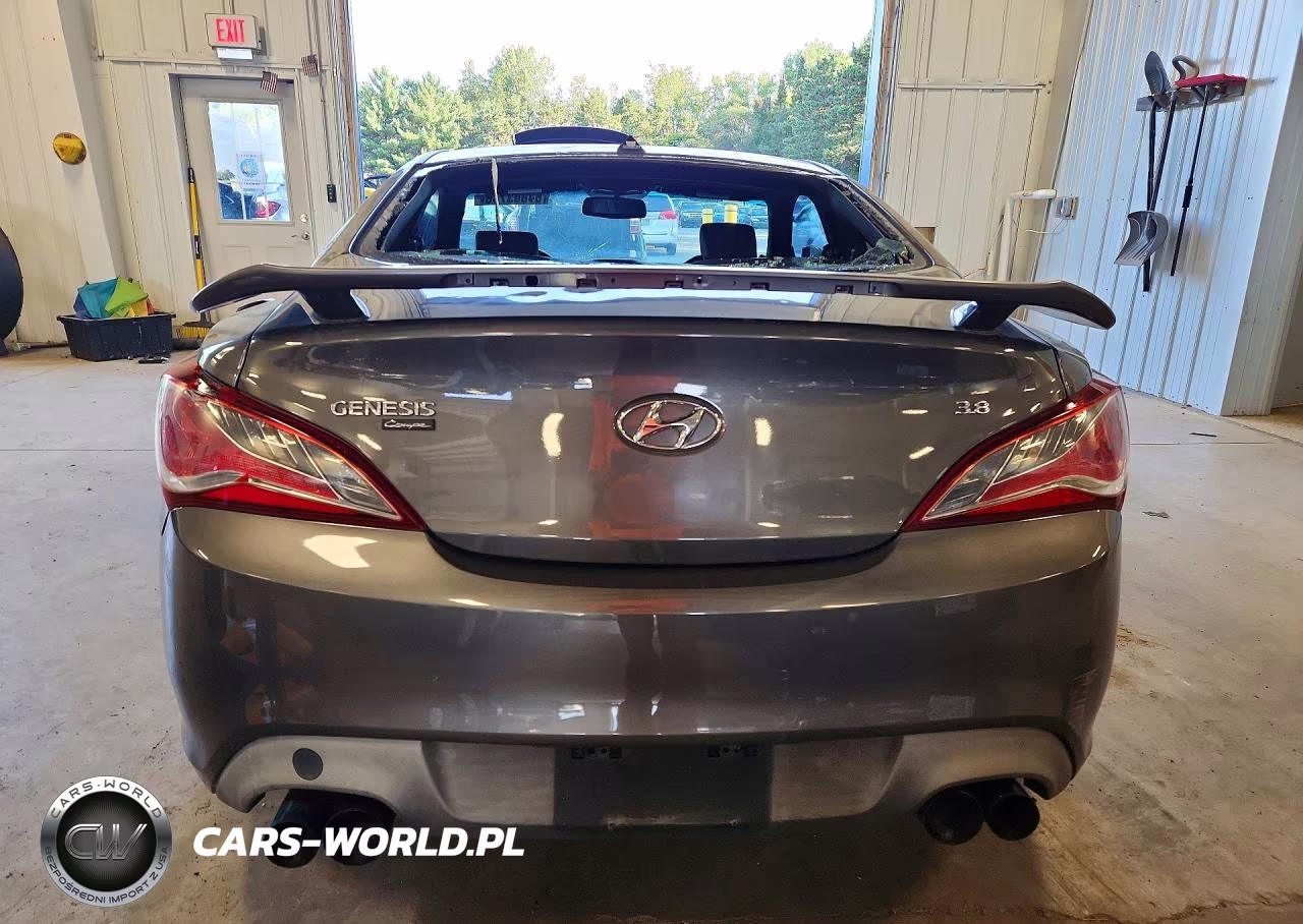 2013 Hyundai Genesis Coupe 3.8L VIN:KMHHU6KJ1DU096893 - 6