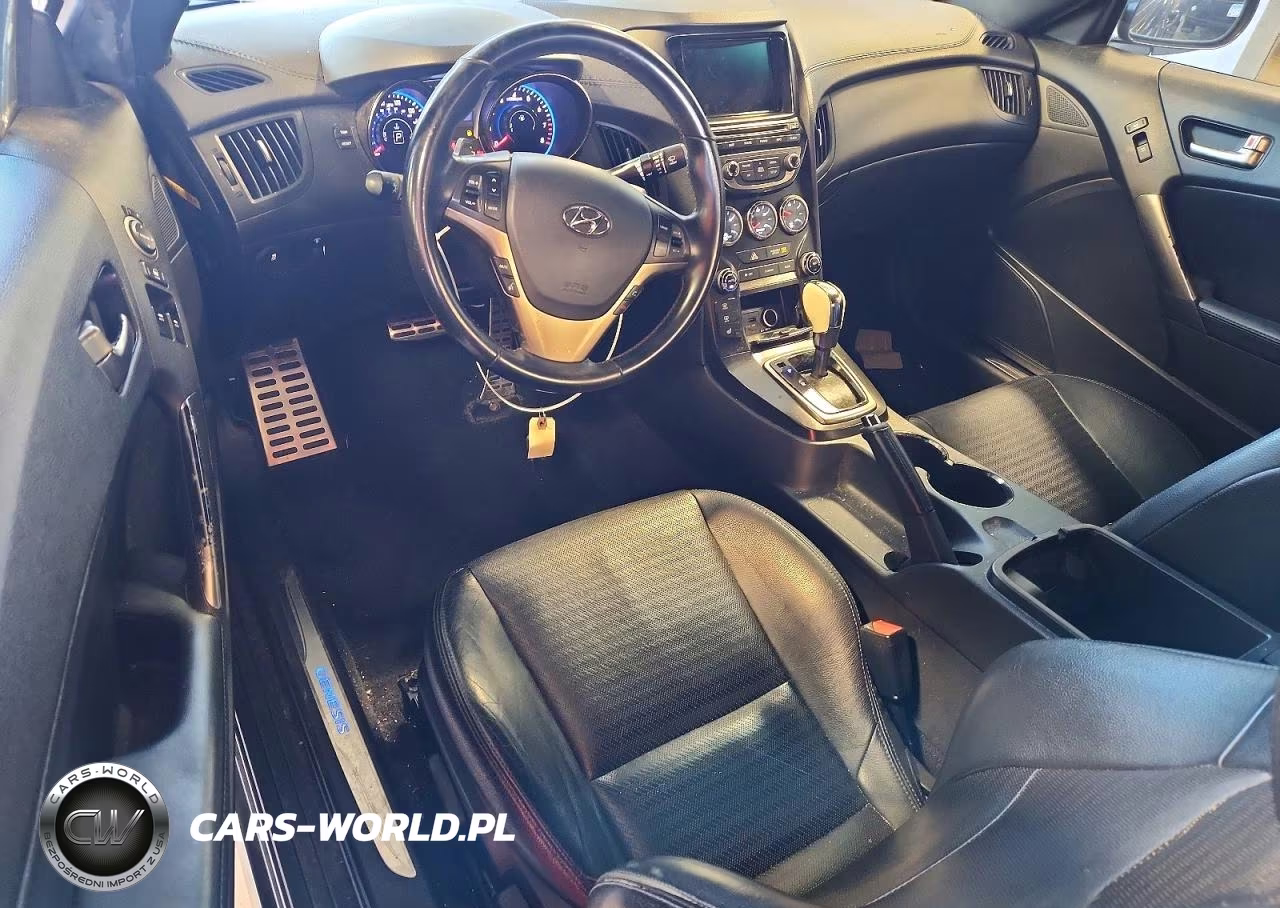 2013 Hyundai Genesis Coupe 3.8L VIN:KMHHU6KJ1DU096893 - 8