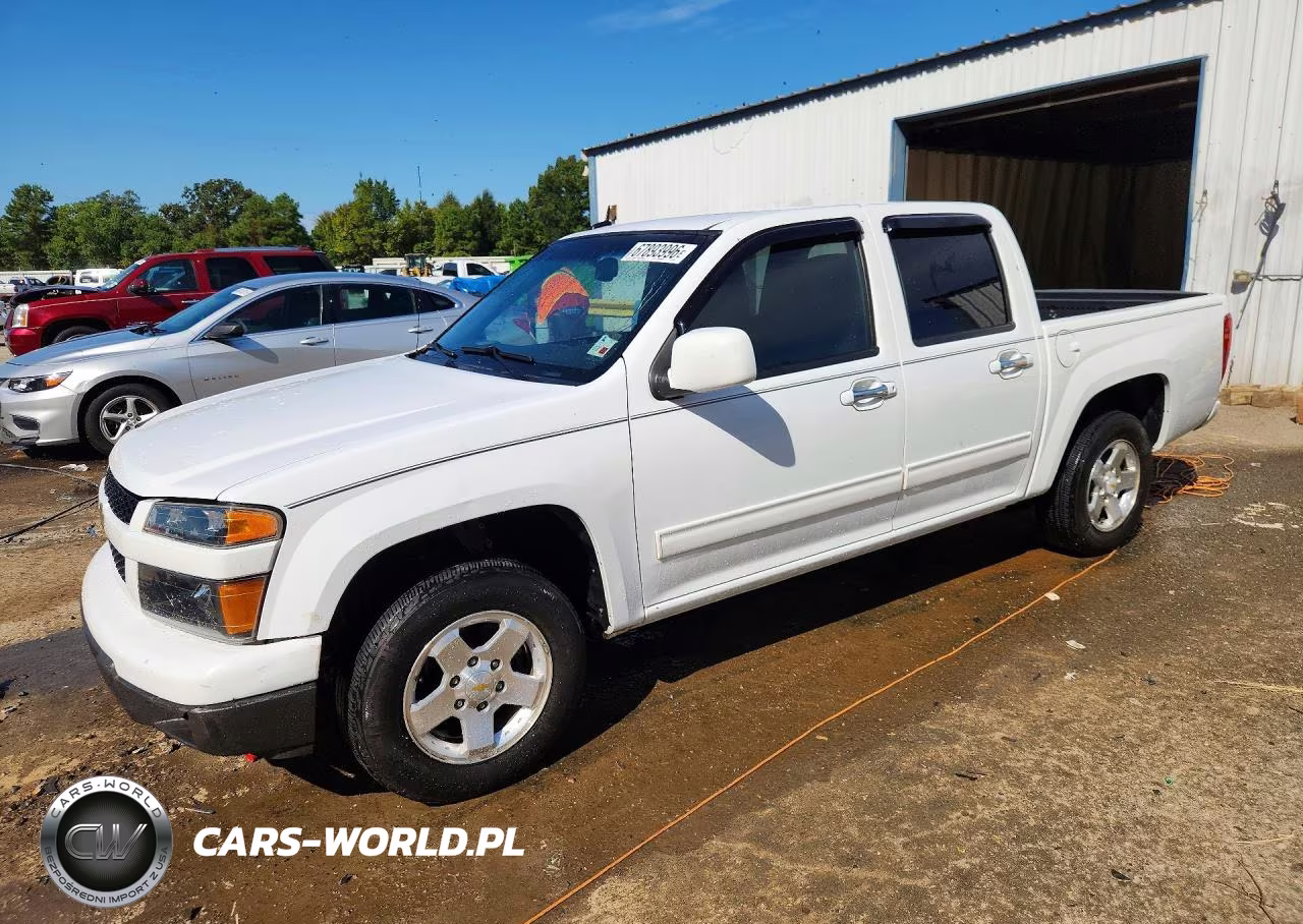 2012 Chevrolet Colorado Lt VIN:1GCDSCFE7C8103907 - 1