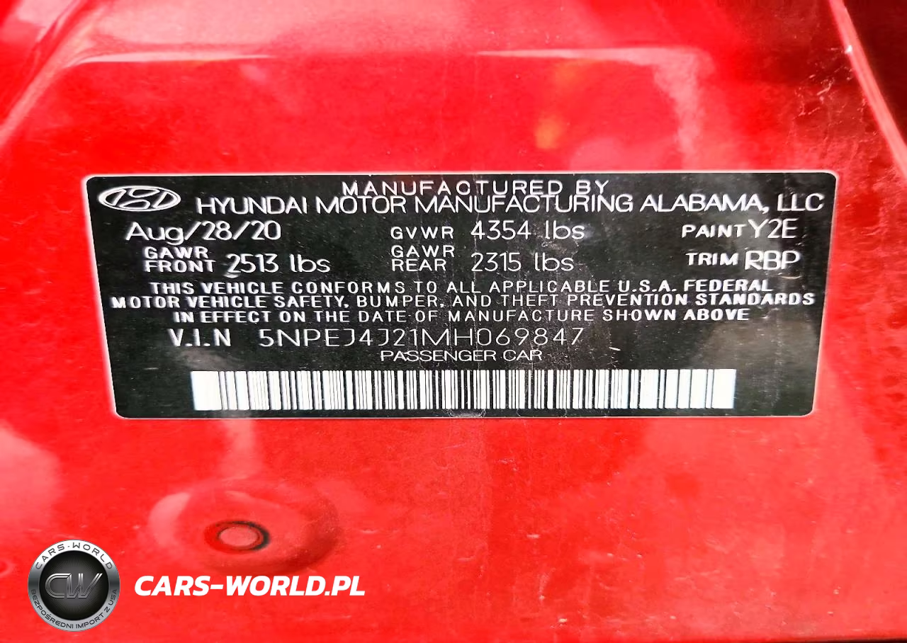 2021 Hyundai Sonata Sel Plus VIN:5NPEJ4J21MH069847 - 12