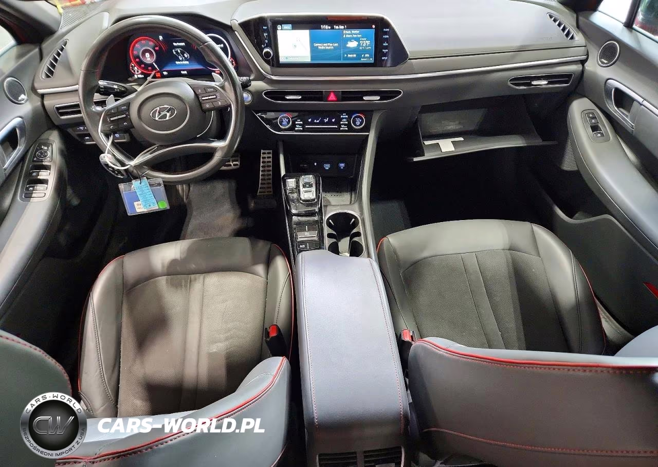 2021 Hyundai Sonata Sel Plus VIN:5NPEJ4J21MH069847 - 8