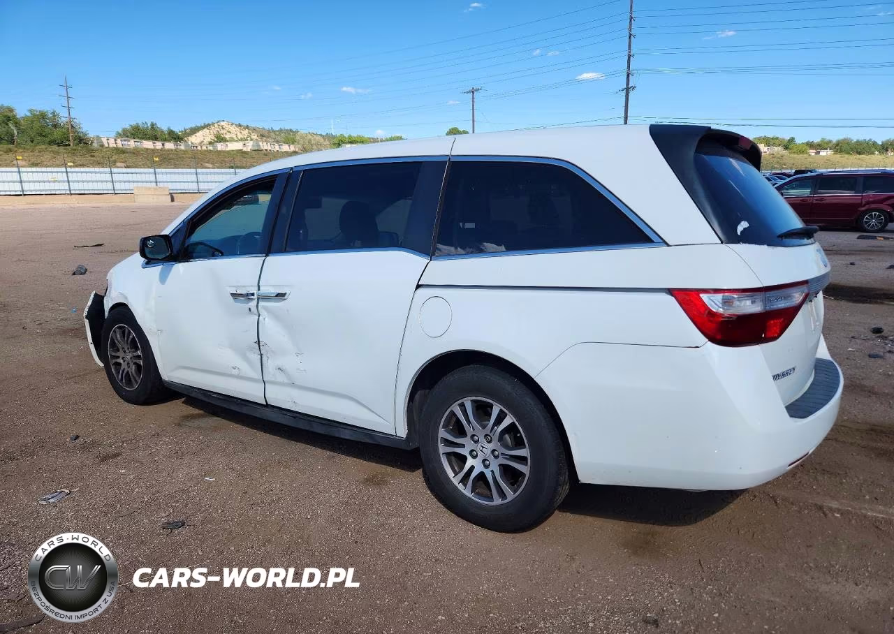 2012 Honda Odyssey Exl VIN:5FNRL5H64CB079263 - 2