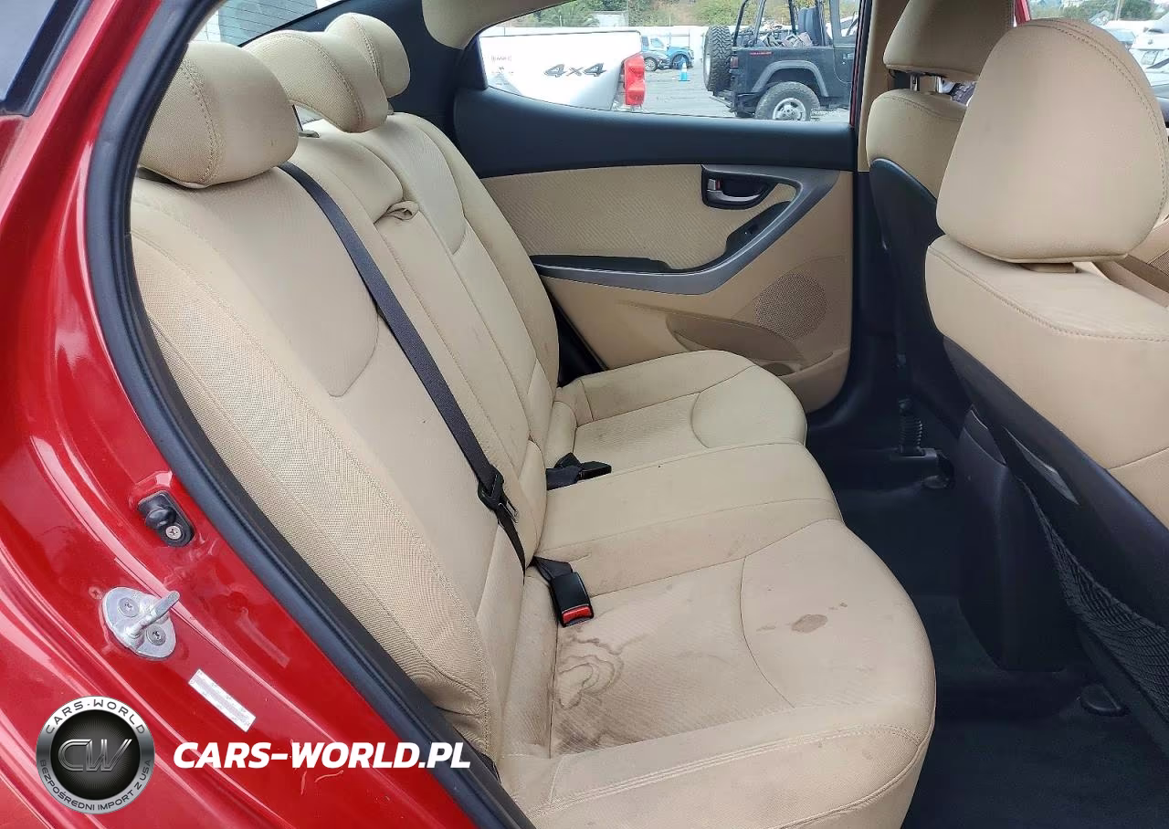 2012 Hyundai Elantra Gls VIN:KMHDH4AE1CU366747 - 10