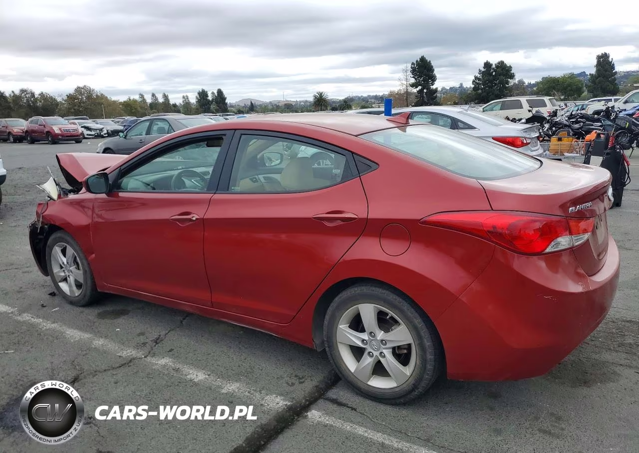 2012 Hyundai Elantra Gls VIN:KMHDH4AE1CU366747 - 2