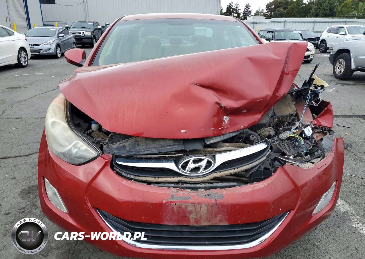 2012 Hyundai Elantra Gls VIN:KMHDH4AE1CU366747 - 5