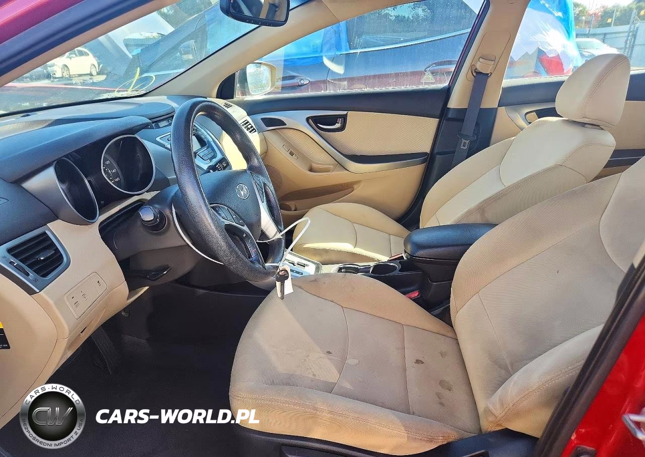 2012 Hyundai Elantra Gls VIN:KMHDH4AE1CU366747 - 7
