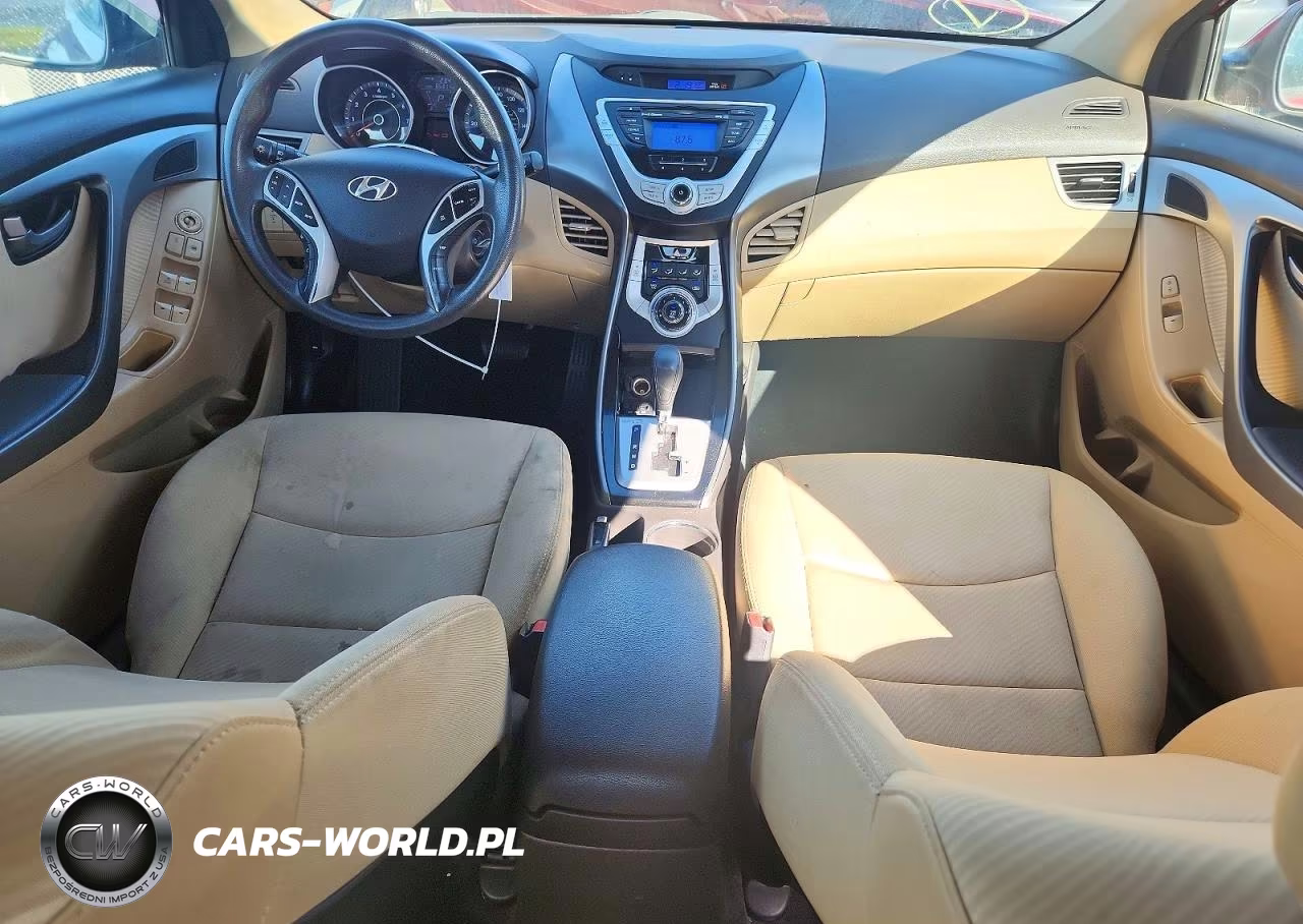 2012 Hyundai Elantra Gls VIN:KMHDH4AE1CU366747 - 8