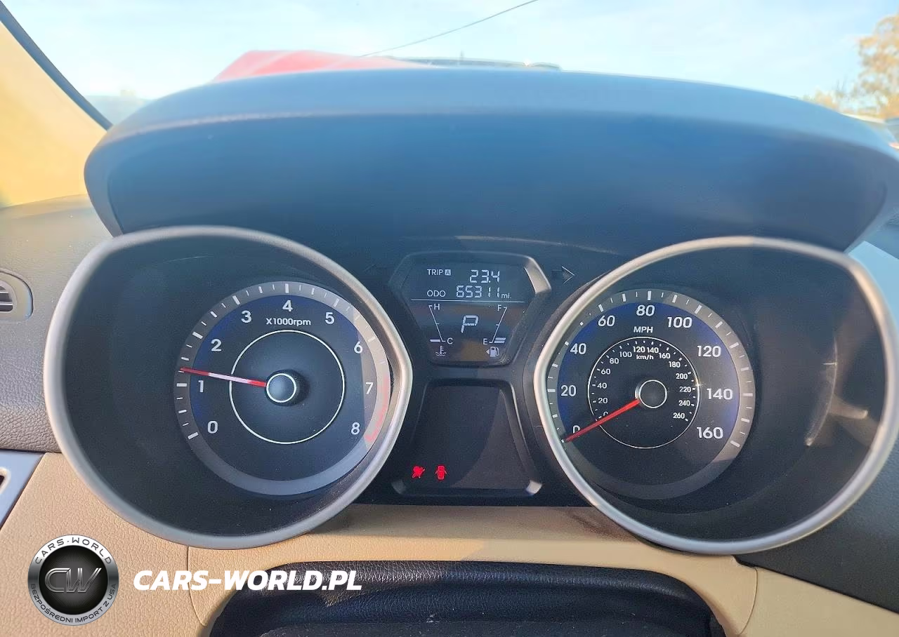 2012 Hyundai Elantra Gls VIN:KMHDH4AE1CU366747 - 9