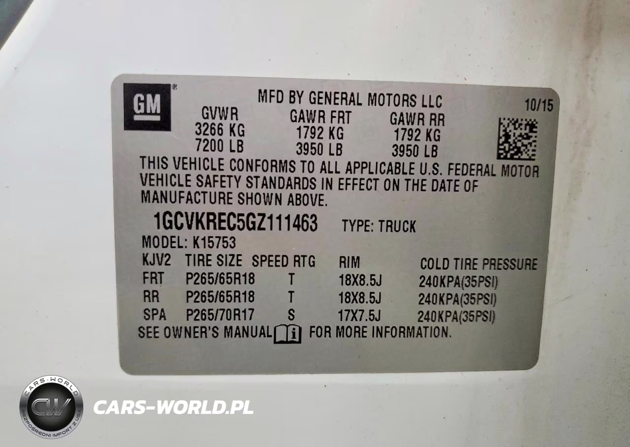 2016 Chevrolet Silverado K1500 Lt VIN:1GCVKREC5GZ111463 - 12