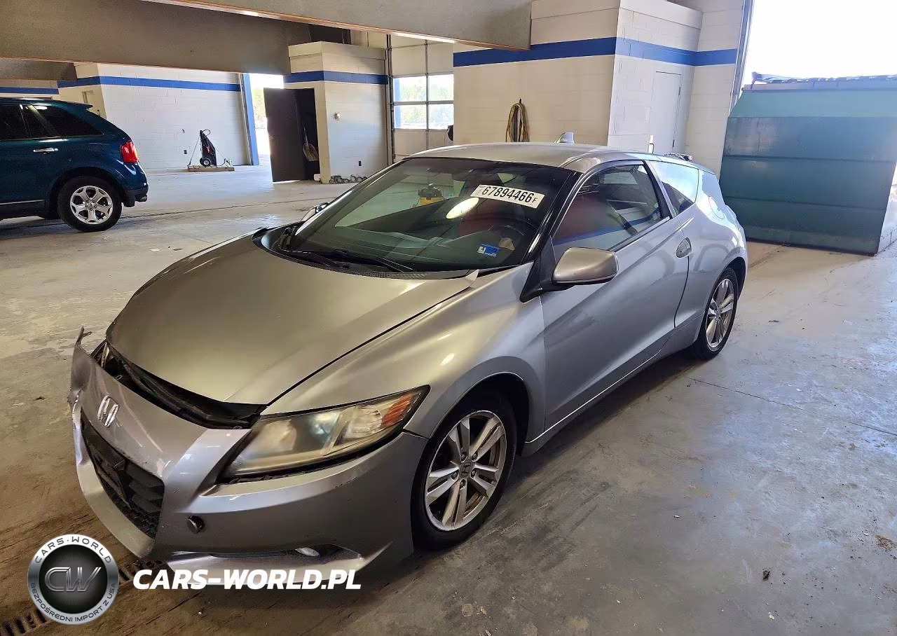 2012 Honda Cr-Z Ex VIN:JHMZF1D62CS004097 - 1
