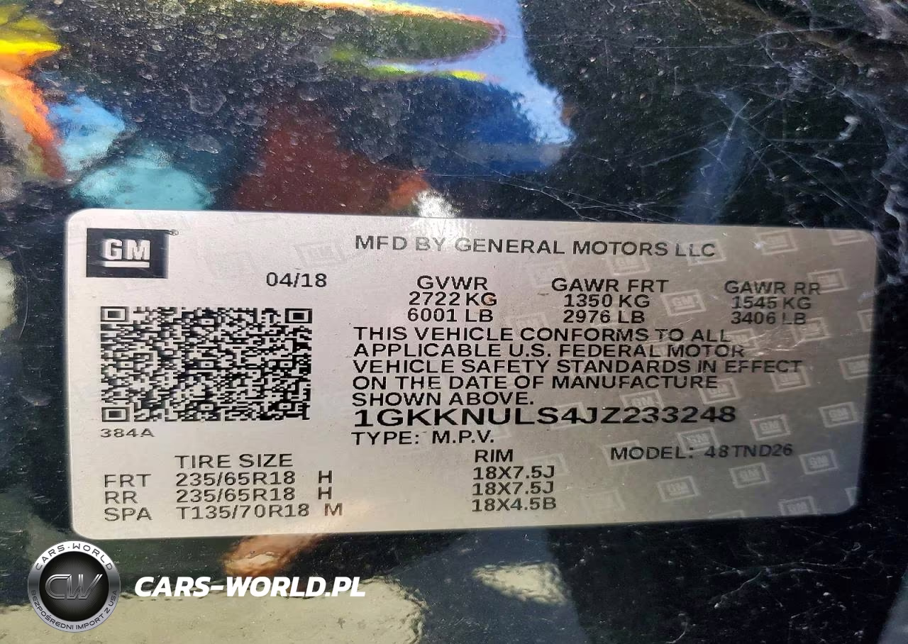 2018 GMC Acadia Slt-1 VIN:1GKKNULS4JZ233248 - 14